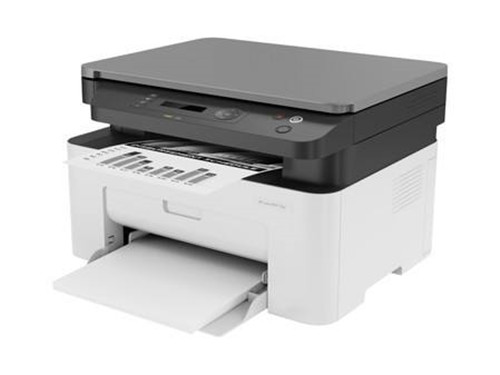 黑色3合1激光打印機(jī) HP Laser MFP 136nw  無線A4